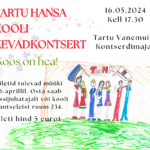 Tartu Hansa Kooli kevadkontsert